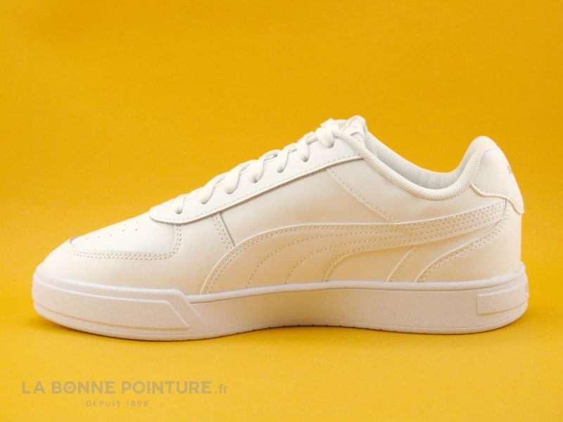 Puma CAVEN Blanc Gris - Basket Basse Homme – Image 3
