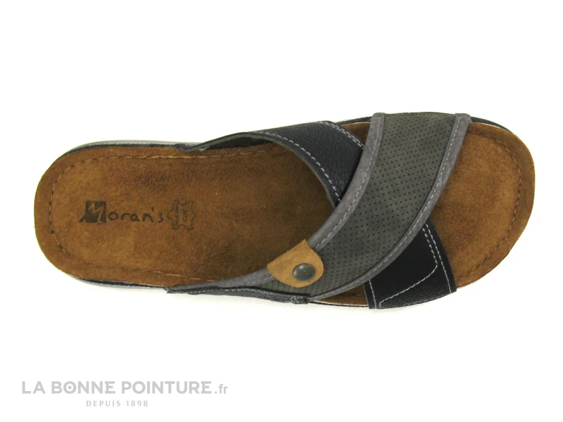 Morans MARLONDO Noir Gris - Mule Homme – Image 4