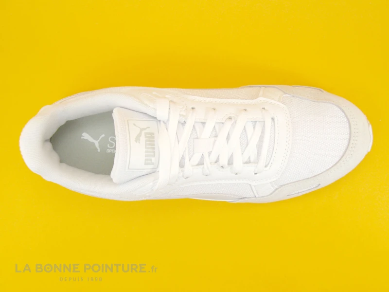 Puma GRAVITON Tera - Blanc - Gris - Basket Mode Homme – Image 6