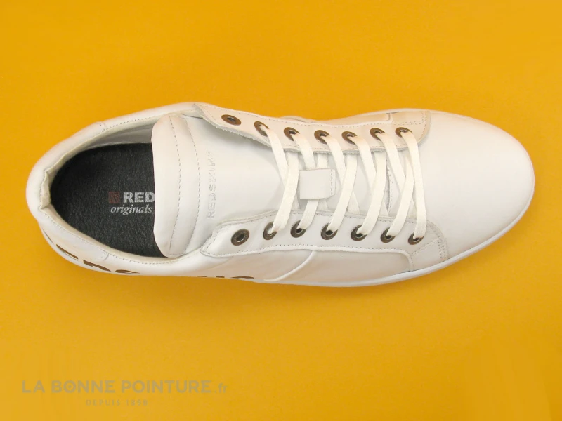 Redskins GIMIC ZK6017X Blanc Noir - Basket Mode Homme – Image 6