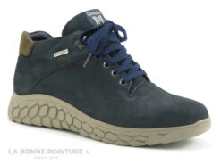 Callaghan 60100 Bleu Marine - Basket Semi Montante Homme