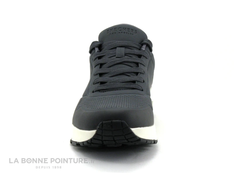 Skechers UNO TIMELINE Gris Noir - Basket Homme – Image 2