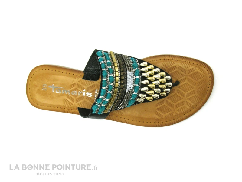 Tamaris 1-27100-28 Black Comb - Tong Noire Perles – Image 6