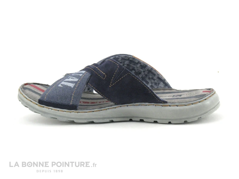Morans TABRIL Marine - Bleu Jean - Mules Homme – Image 2