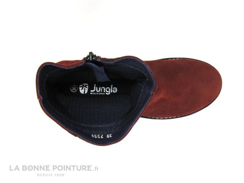 Jungla 7559 Reims Vino - Bottine Bordeaux Femme – Image 6