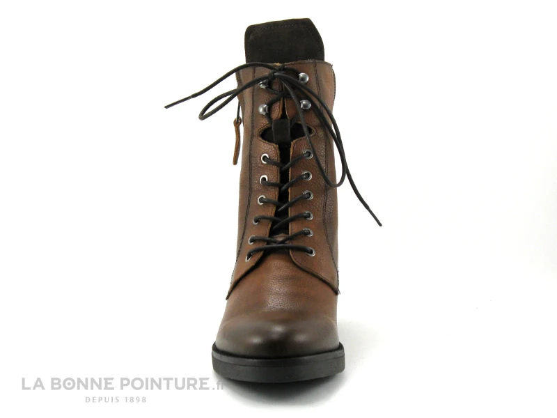 Dorking ROX D8325 INCA - Cuero Ebano - Boots Talon Large Marron – Image 2