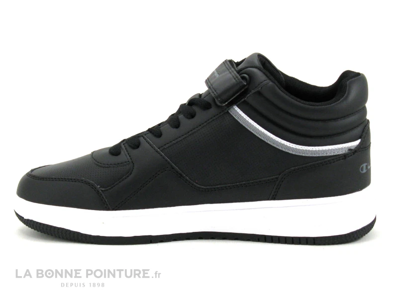 Champion Rebound Vintage - S21904-CHA-KK003 - Basket Montante Noire – Image 3