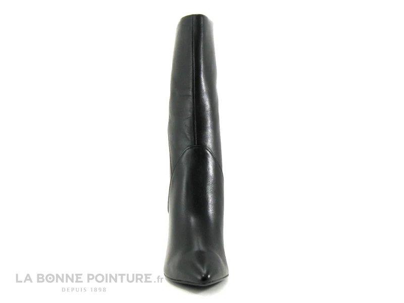 Tamaris 1-25349-29 Black - Bottine Talon Haut En Cuir Noir - Bout Pointu – Image 2