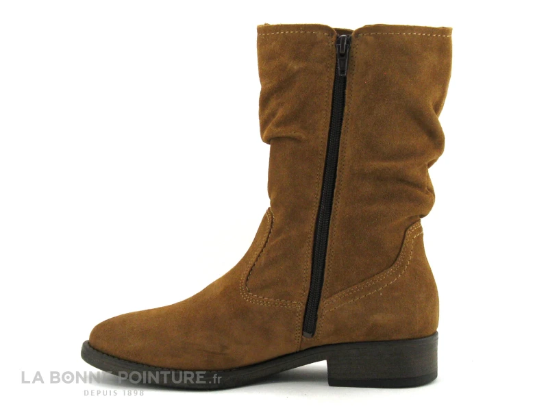 Tamaris 1-25480-29 Cognac - Botte Femme Mi-hauteur Marron Clair – Image 3