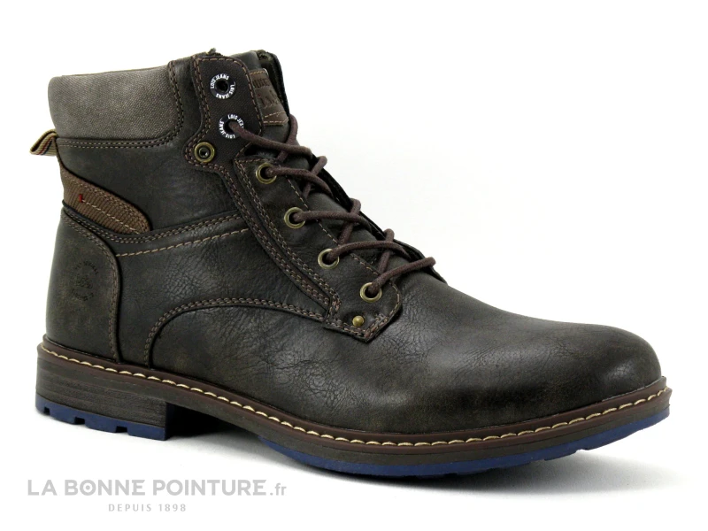 Lois 64113 Marron - Bottillon A Lacet Homme