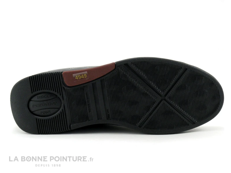 Pegada 118605-09 - Basket Basse Homme En Cuir Noir – Image 7