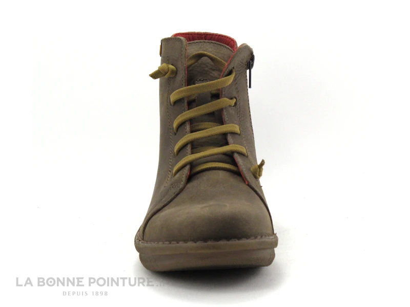 Jungla 7564 Tundra - Boots Femme Marron - Lacet Elastique – Image 2