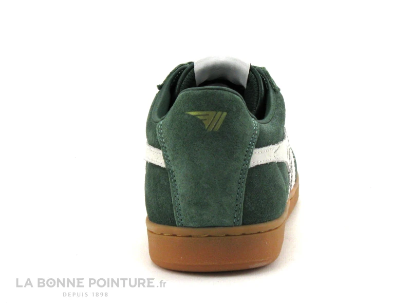 Gola EQUIPE Suede CMA495NA- Evergreen Off White Gum - Basket Homme – Image 4