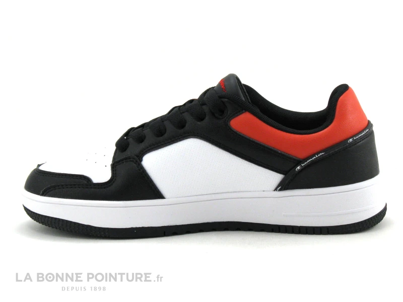 Champion REBOUND 2-0 Low S21906-CHA-KK003 - Noir Blanc Rouge - Basket H – Image 3