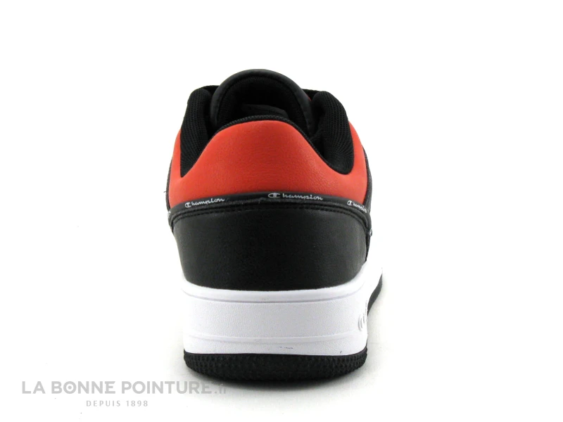 Champion REBOUND 2-0 Low S21906-CHA-KK003 - Noir Blanc Rouge - Basket H – Image 4