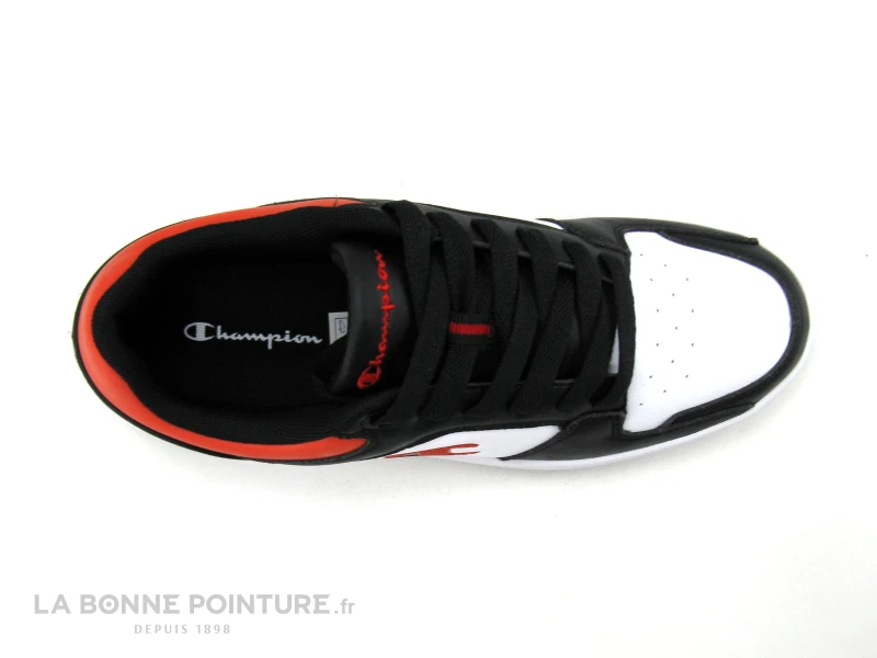 Champion REBOUND 2-0 Low S21906-CHA-KK003 - Noir Blanc Rouge - Basket H – Image 6