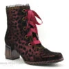 Laura Vita GOCALO 12 Wine - Bottine Bordeaux Et Noire
