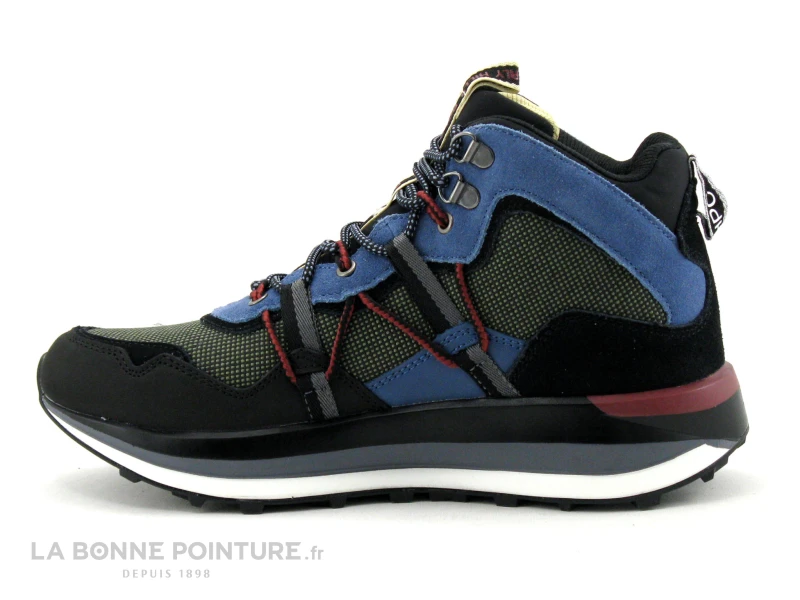 Beverly Hills Polo Club HM6011 - Bleu Noir Bordeaux - Basket Montante H – Image 3