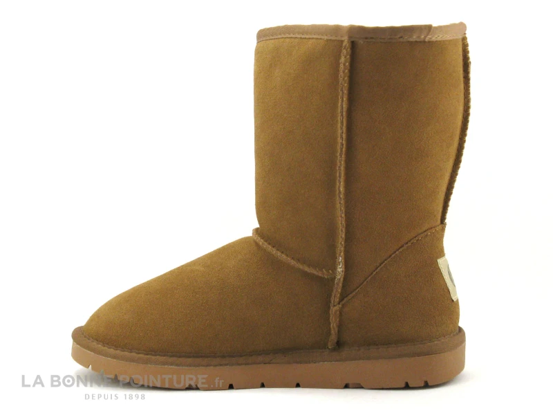 Kelara K11255 Cuero - Bottine Femme Camel Interieur Fourrure – Image 2