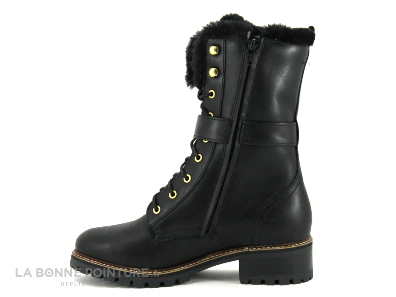 Hooper ALICE Noir - Bottine A Lacet Femme Cuir Noir – Image 3