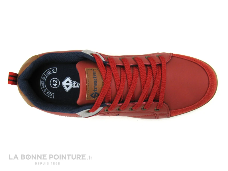 Streeter ROTULE Rouge - Basket Basse Homme – Image 6
