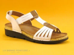 Karyoka IZA - Blanc - Nu-pieds Femme