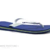 Havaianas BRASIL LOGO Azul Naval - Tong Homme