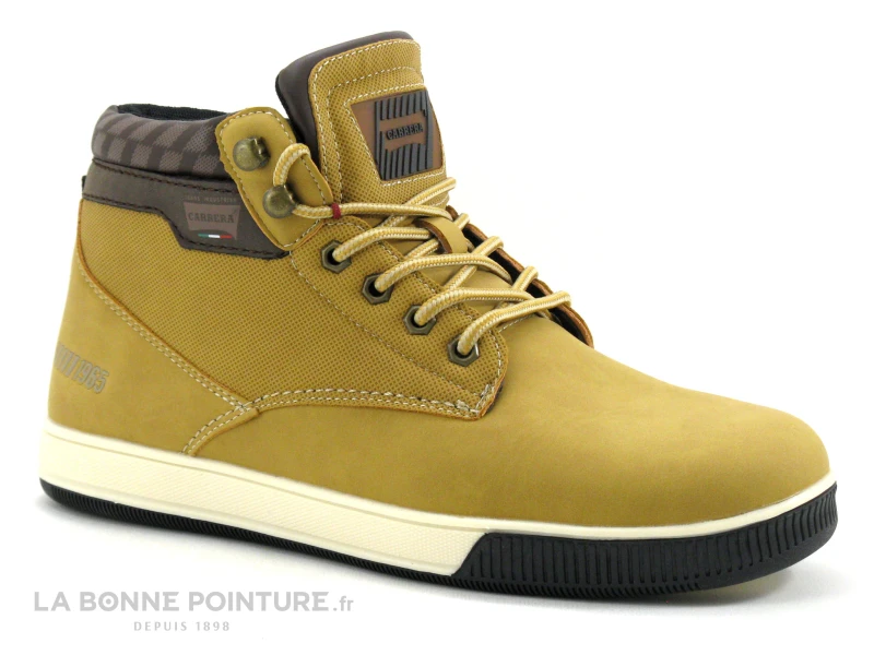 Carrera RONNIE Mid CAM125000 Tan - Boots Homme Camel