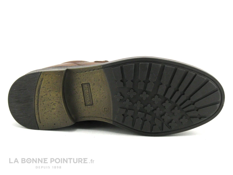 Redskins TRIOMPHE Cognac NS89147 - Boots Homme Cuir Marron – Image 7