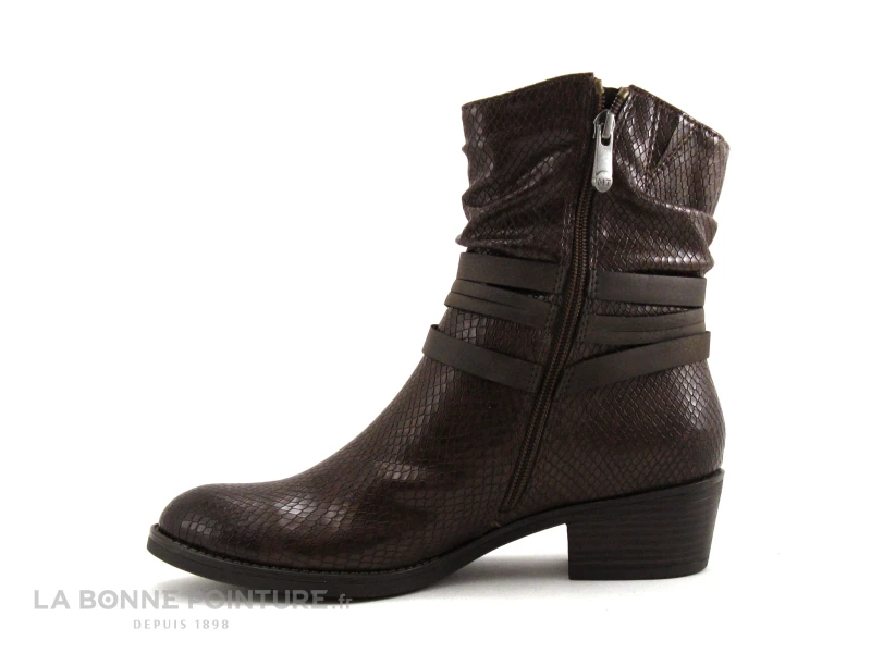 Marco Tozzi 2-25316-35 Chestnut Snake - Bottine Femme Marron – Image 3