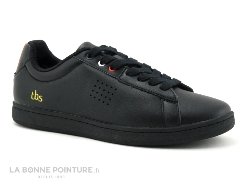 TBS LOVELLE Noir - Basket De Ville Homme Cuir Noir – Image 5