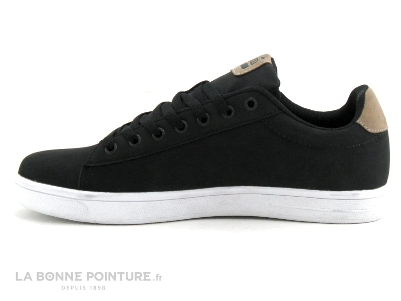 Kappa TCHOURI 304SHN0 Black Grey Taupe - Basket Homme – Image 3