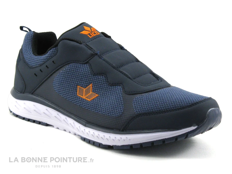 Lico ARMAN SLIPPER Marine Orange - Basket Homme Sans Lacet – Image 5