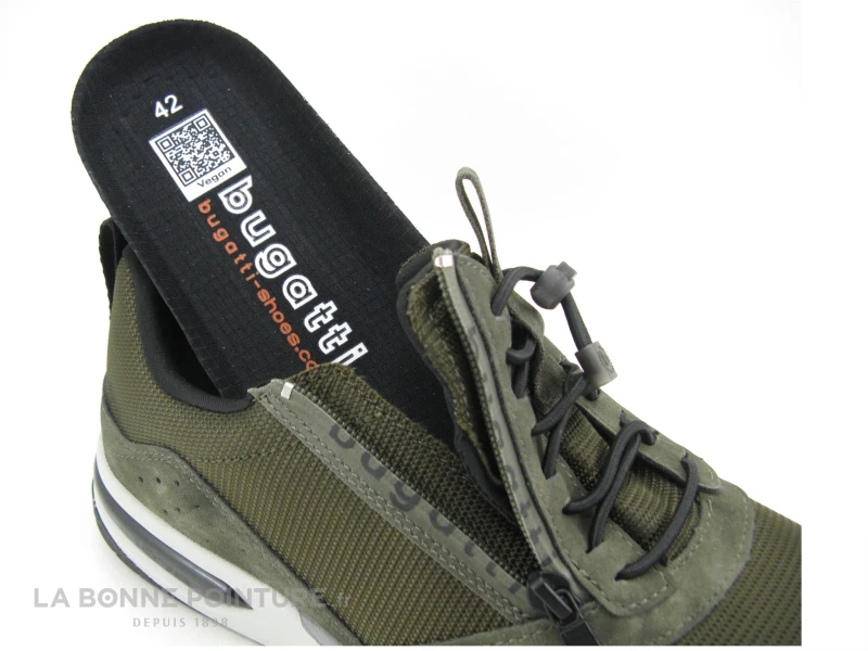 Bugatti NUMBIS - 341-65802-6900 - Kaki - Basket Basse Homme – Image 5
