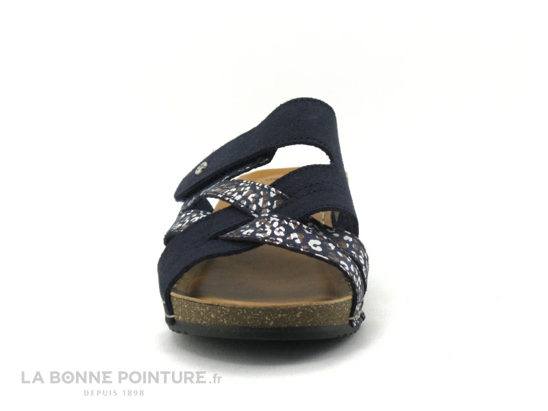 Fly Flot FLAXAL - Bleu Marine - Imprime - Mule Reglable Femme – Image 2