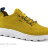 Geox SPHERICA - U15BYA - Jaune Ocre - Sneakers Mode Homme