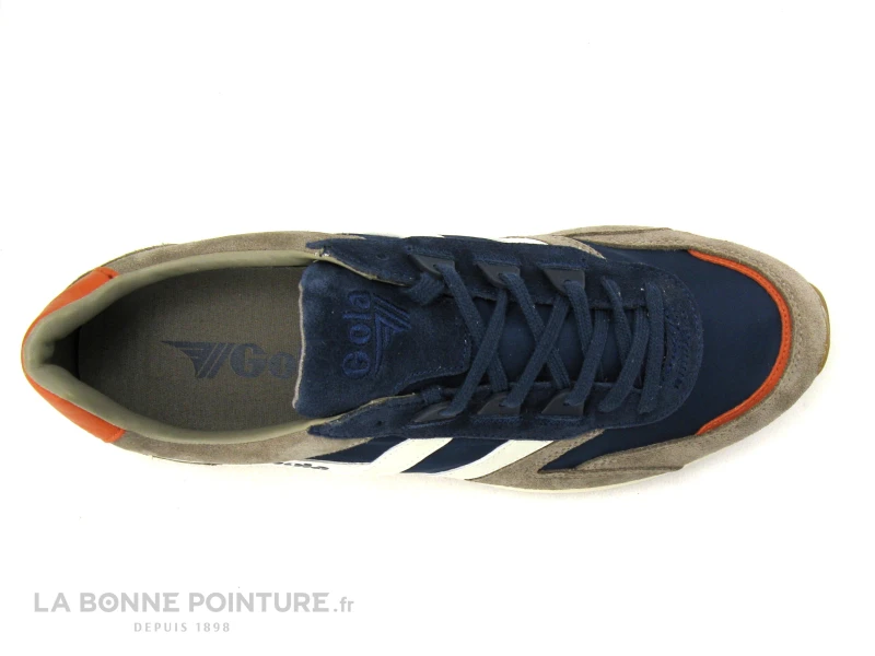 Gola CHICAGO Navy Rhino Off White - CMB340EF - Basket Homme – Image 6