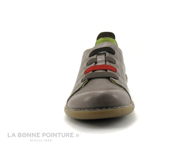 Jungla 6020 Montana - Chaussure Basse Femme Beige Avec Elastiques – Image 2