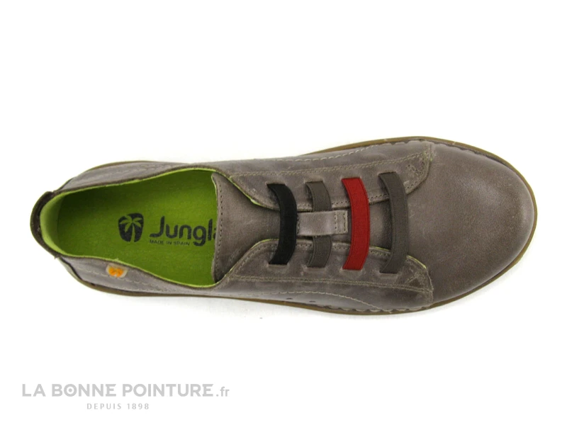 Jungla 6020 Montana - Chaussure Basse Femme Beige Avec Elastiques – Image 6