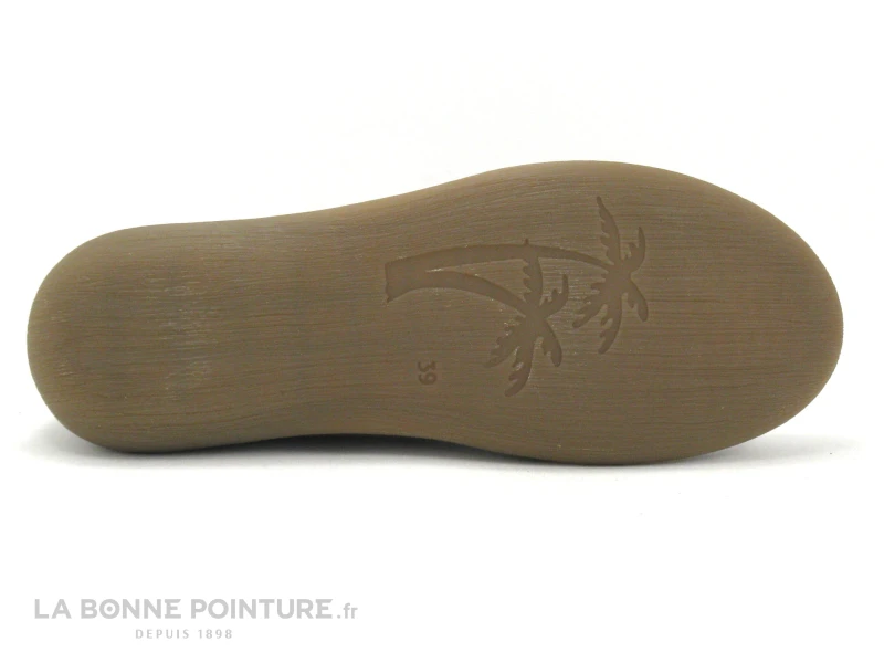 Jungla 5120 Taupe - Ballerine Femme Cuir Beige – Image 7