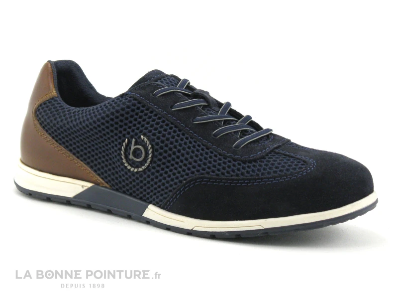 Bugatti STOWE 331-A7M02 Dark Blue - Basket Homme Bleu Marine – Image 5