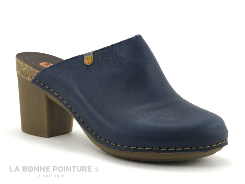 Jungla 7855 Ozark Royal - Sabot Femme Cuir Bleu Marine - Talon Haut – Image 5