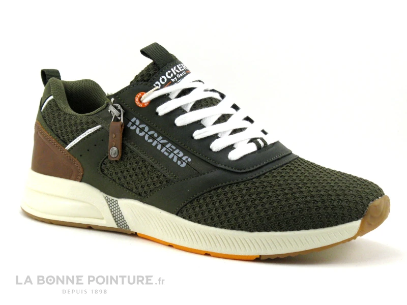 Dockers 50FL005 KAKI - Basket Basse Homme
