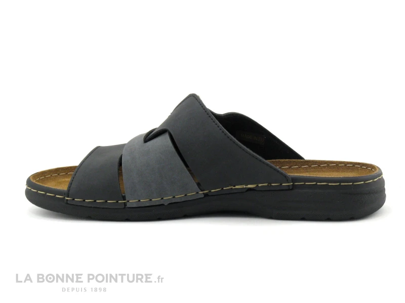 Morans PAZET Noir Gris - Mule Homme – Image 2