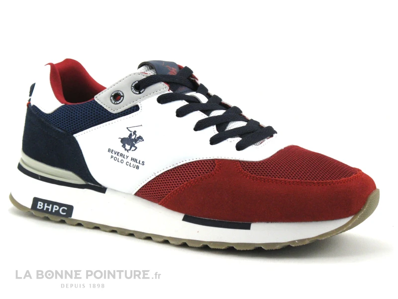 Beverly Hills Polo Club HM6215 Red - Basket Homme – Image 5
