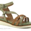 Tamaris 1-28208-28 Sage Nut - Sandale Montante Femme