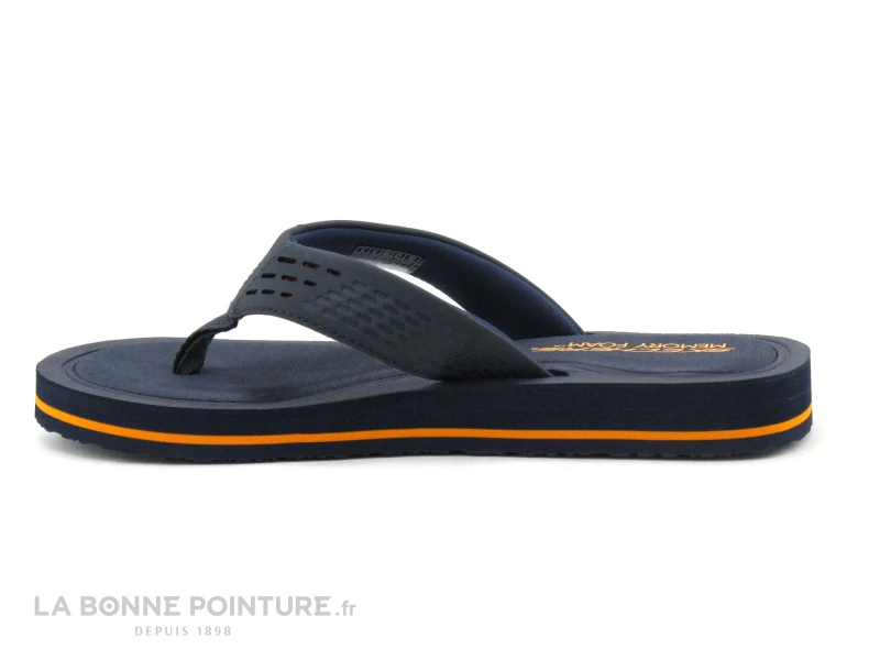Skechers TOCKER SAGA BORA Navy - Tong Homme – Image 3